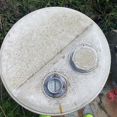 灯油ボイラー　長府製作所　CHOFU オイルタンク　　灯油タンク　石油給湯器　丸型の画像
