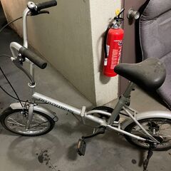 引き取りに来てくださる方限定/折り畳み自転車の画像