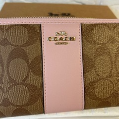コーチ　アウトレット　長財布　新品の画像