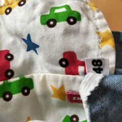 ミキハウス　ホットビスケッツ　帽子　48cm　リバーシブルの画像