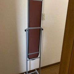 スタンドミラー　姿見　ローラー付きの画像