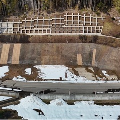 法面工、作業員の画像