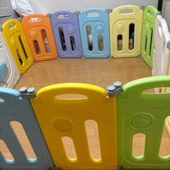 取引中ベビーゲート　ベビーサークルの画像