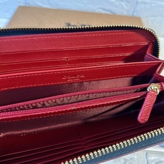 コーチ　長財布　新品　傷あり商品の画像