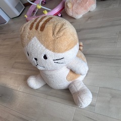 猫のぬいぐるみの画像