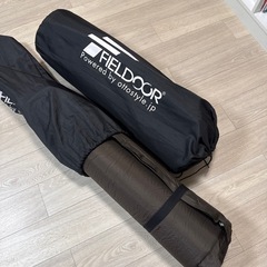 FIELD DOOR スリーピングマット 収納袋付き 2点セットの画像