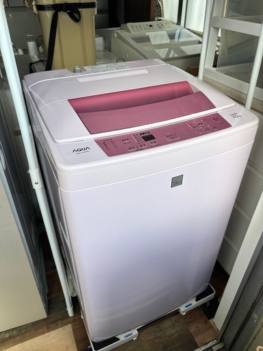 AQUA洗濯機7.０k取引中です