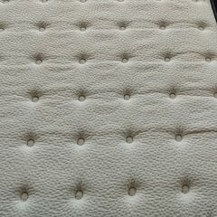 ニトリ　Ｎスリープ　宮付き引き出し付きシングルベッド『中古、マットレス薄い染みあり』の画像