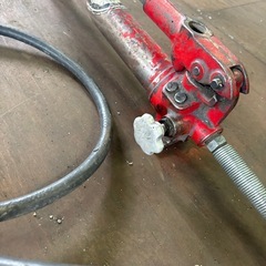 油圧ポンプ／理研機器株式会社／RIKEN／R-125／ラム／シリンダー／工具／作業／部品／装置／425の画像