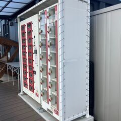 野菜無人販売機／ロッカー型自販機 A-14RVMの画像