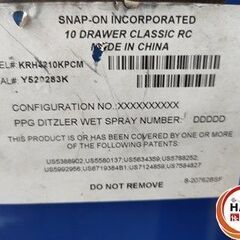 【引取限定】 Snap-on スナップオン　KRH4210KPCM ロールキャブ ロールキャビネット【ハンズクラフト宮崎新名爪店】【中古】の画像