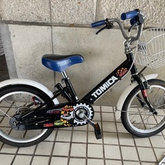 【取引中】子供用自転車（トミカ） 16インチの画像