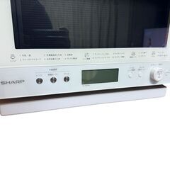 【10回未満・極美品】SHARP 過熱水蒸気オーブンレンジ PLAINLY RE-WF264-B ブラック☆24年3月購入 長期無料保証4年保証の画像
