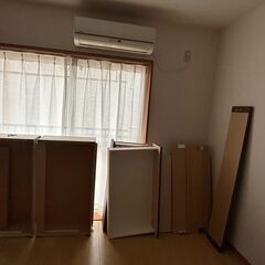 ニトリ　ダブルベッドフレーム　の画像