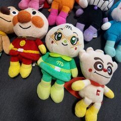 アンパンマン ぬいぐるみ 8個セットの画像