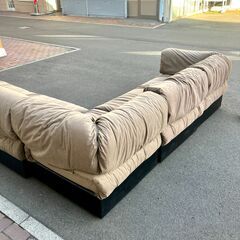 ☆江別市『かいとるどう』★定価150万!! ☆arflex アルフレックス NEO CUSCINI ネオクッシーニ 廃盤 6人掛けソファ セパレート 連結 高級の画像