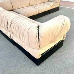 ☆江別市『かいとるどう』★定価150万!! ☆arflex アルフレックス NEO CUSCINI ネオクッシーニ 廃盤 6人掛けソファ セパレート 連結 高級の画像