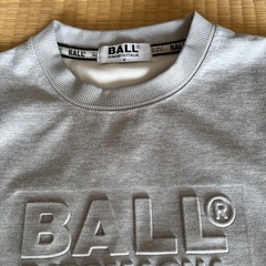 【9月末まで】BALLトレーナー　グレーの画像