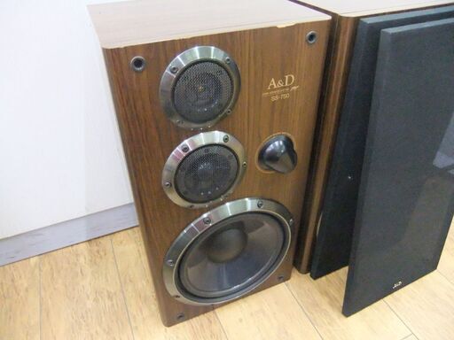 オーディオ スピーカーセット A&D SS-750 最大入力 120W 定格インピーダンス 6オーム 中古 札幌市厚別区 厚別店 オーディオ スピーカーセット A&D SS-750 最大入力 120W 定格