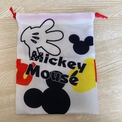 Disney ★ ミッキー　巾着袋　人気の画像