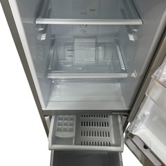 AQUA アクア 冷蔵庫（126L・右開き） ブラッシュシルバー AQR-13M（S）の画像