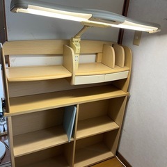 学習机用本棚の画像
