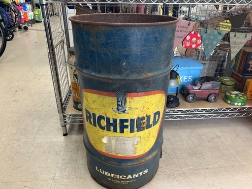 ⭐︎ドリーム2号館⭐︎　ジモティー割引　ヴィンテージ RICHFIELD OIL ドラム缶
