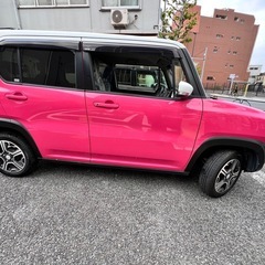 車検2年付き！　大人気ハスラー　ピンク、白　軽自動車の画像