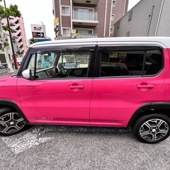 車検2年付き！　大人気ハスラー　ピンク、白　軽自動車の画像