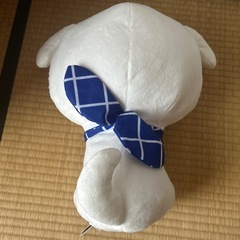 【新品タグ付き】クレヨンしんちゃん　しろ　ぬいぐるみの画像