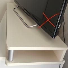 テレビ台 差し上げますの画像
