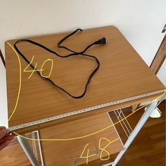 電子レンジラックの画像