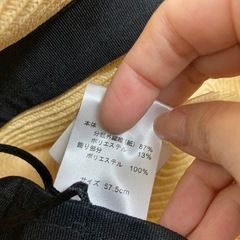 麦わら帽子　の画像