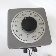東芝 SLIDAC 変圧器 昇圧器・トランス・スライダック 200V SD203 出力:0～260V 3A TOSHIBA ジャンク品 札幌 北20条店の画像