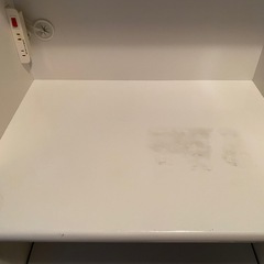 ニトリ　食器棚ホワイト　白の画像
