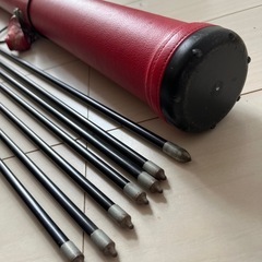 小山弓具店 弓道 矢 矢筒セットの画像