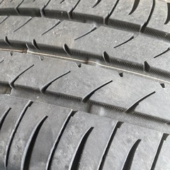 [中古] タイヤ2本ほぼ新品　16インチ　ホンダ　CR-Z ホイール （ブラックエディション） 5穴 TOYOタイヤとセットの画像