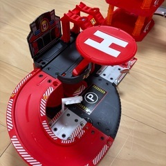 立体パーキング DXワイド 消防 トミカの画像