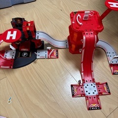 立体パーキング DXワイド 消防 トミカの画像