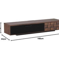 テレビ台　テレビボード　ローボード　160cm 定価4万の画像