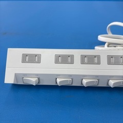 電源タップ  2m  4口 　延長コードの画像