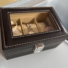 腕時計収納ケース⭐︎3本収納⌚️インテリアの画像