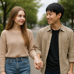 【長期契約】日本人男性にエスコートの仕方を教えてくれる方 の画像