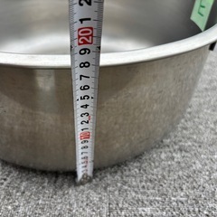 ステンレス鍋　約41センチ　の画像
