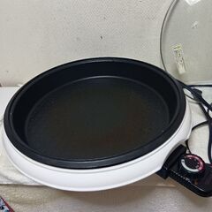 ホットプレート（白）の画像