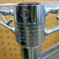 ☆Luminous メタルラック 幅1210mm 奥行355mm 高さ665mm アルミラック ルミナス ロータイプ 棚　札幌 北20条店の画像