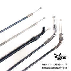KAWASAKI ZZR1100 (90-03年 C-D型) ACP アクセル・チョークワイヤーセット [ブラック:100mmロング ] カワサキ [HW-0335]の画像