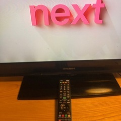 MITSUBISHI 32型液晶テレビの画像