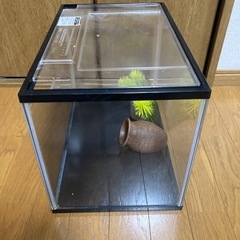 水槽GEX マリーナLブラック　備品付きの画像