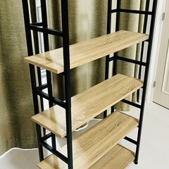 オープンラック 棚 幅90cm 奥行30cm オープンシェルフ スチールラックの画像